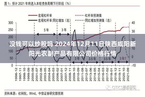 没钱可以炒股吗 2024年12月11日陕西咸阳新阳光农副产品有限公司价格行情