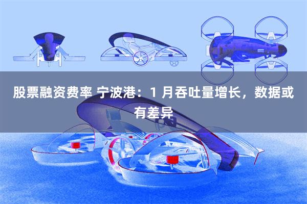 股票融资费率 宁波港：1 月吞吐量增长，数据或有差异