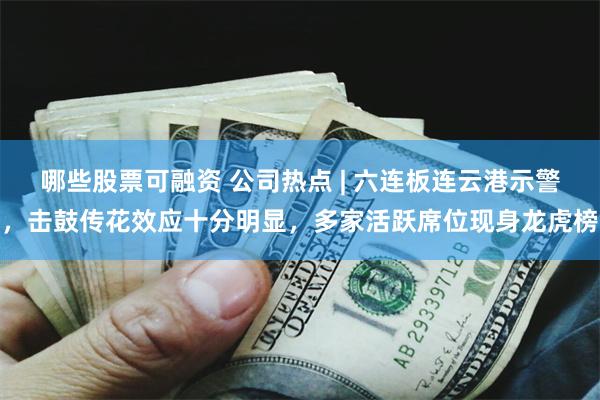哪些股票可融资 公司热点 | 六连板连云港示警，击鼓传花效应十分明显，多家活跃席位现身龙虎榜