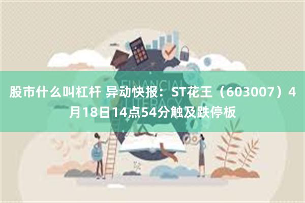 股市什么叫杠杆 异动快报：ST花王（603007）4月18日14点54分触及跌停板