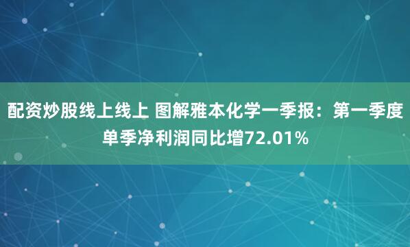配资炒股线上线上 图解雅本化学一季报：第一季度单季净利润同比增72.01%