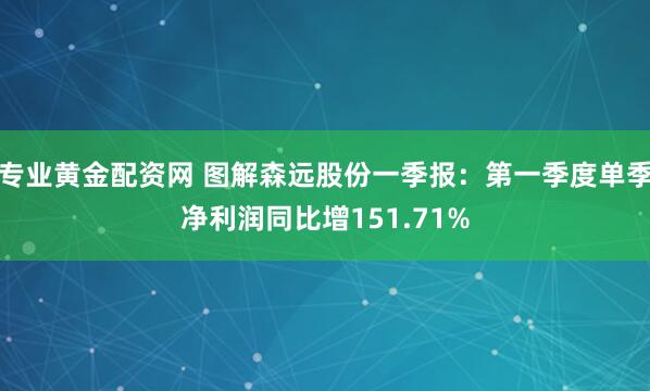 专业黄金配资网 图解森远股份一季报：第一季度单季净利润同比增151.71%